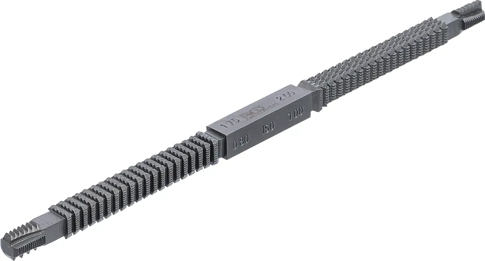 Gewindefeile metrisch 0,80–3,00 mm für Innen- und Außengewinde Neue Kollektion