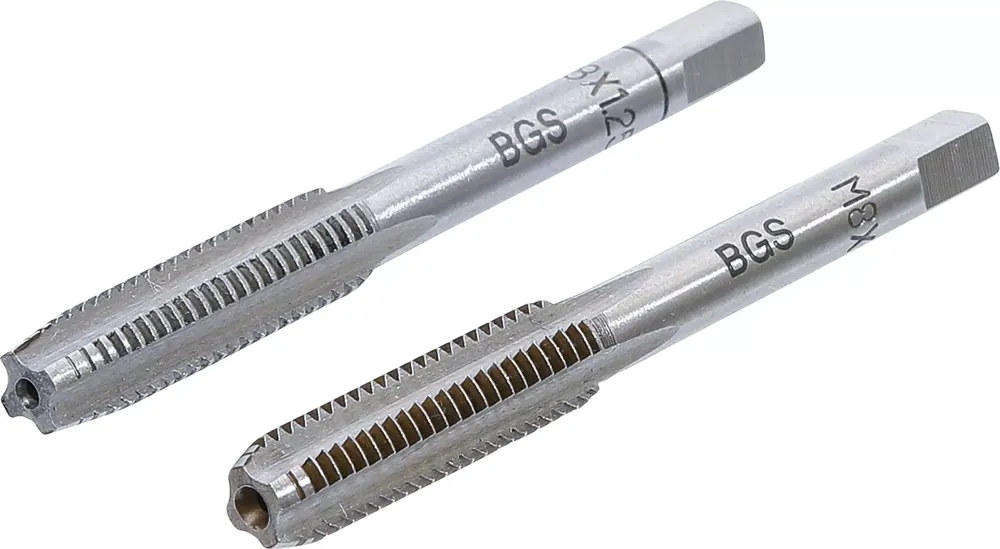 Gewindebohrer Set M8 x 1.25 – Vor- & Fertigschneider, 2-tlg. Preiswert