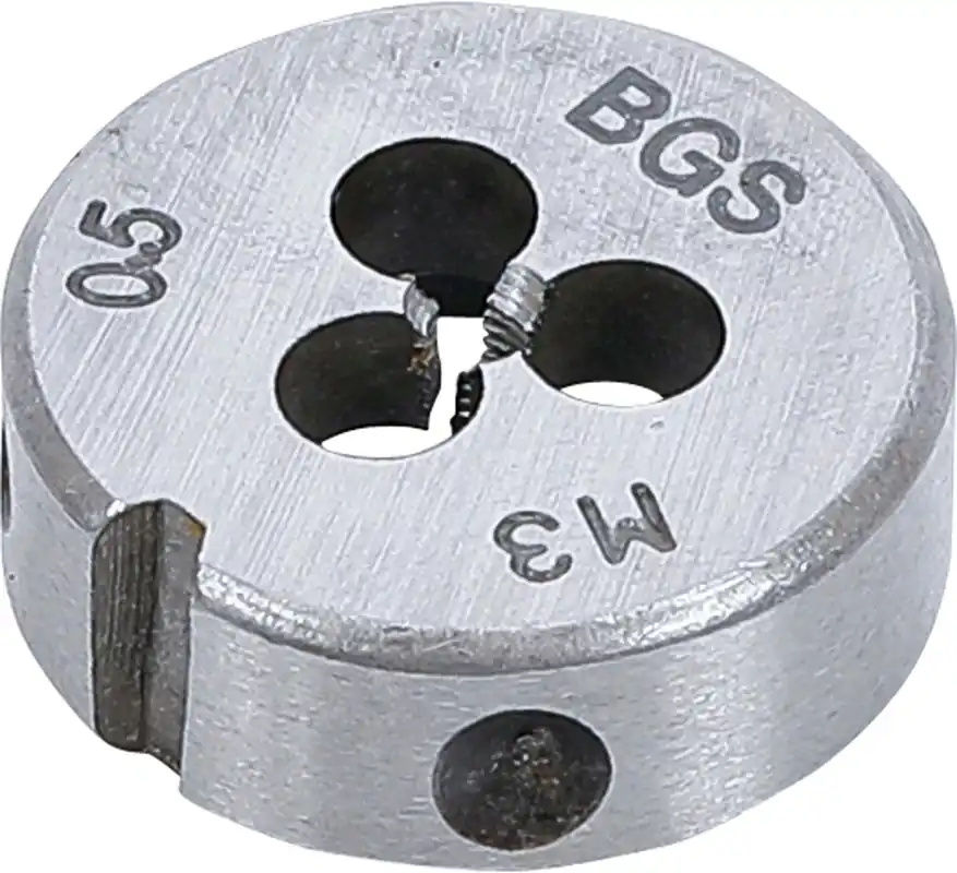 BGS Gewindeschneideisen M3 x 0,5 x 25 mm Sale