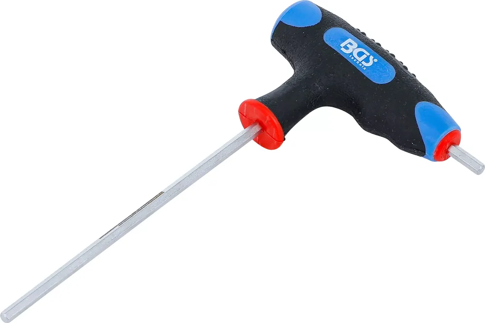 Versand Am Gleichen Tag BGS Schraubendreher mit T-Griff und seitlicher Klinge Innensechskant 4 mm