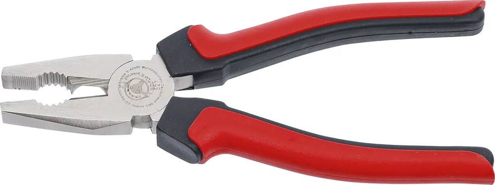 Kombinationszange 200 mm mit 2-Komponenten-Handschutzisolierung Super-Preis