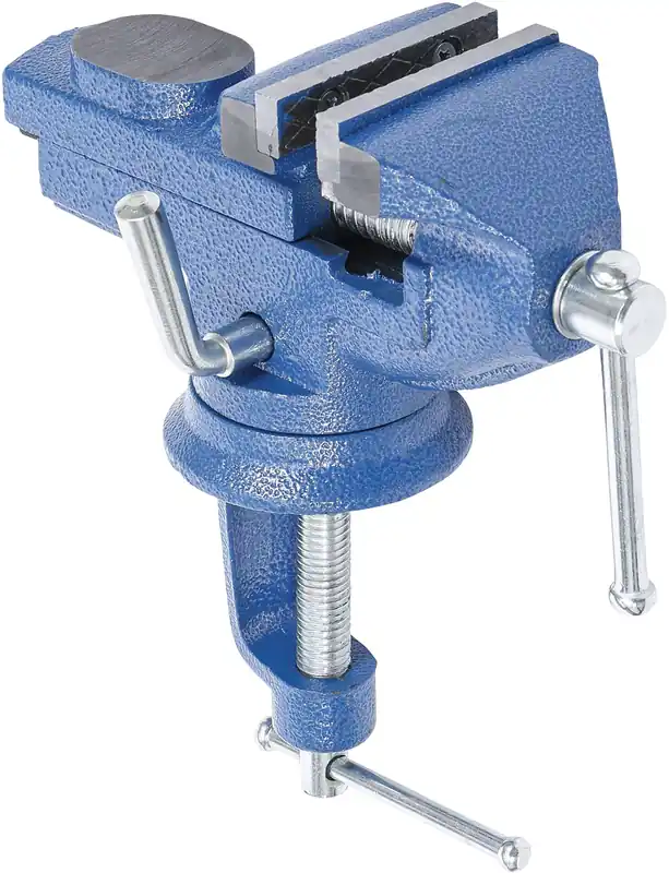 Neu Im Sortiment Tisch-Schraubstock mit Amboss 60 mm