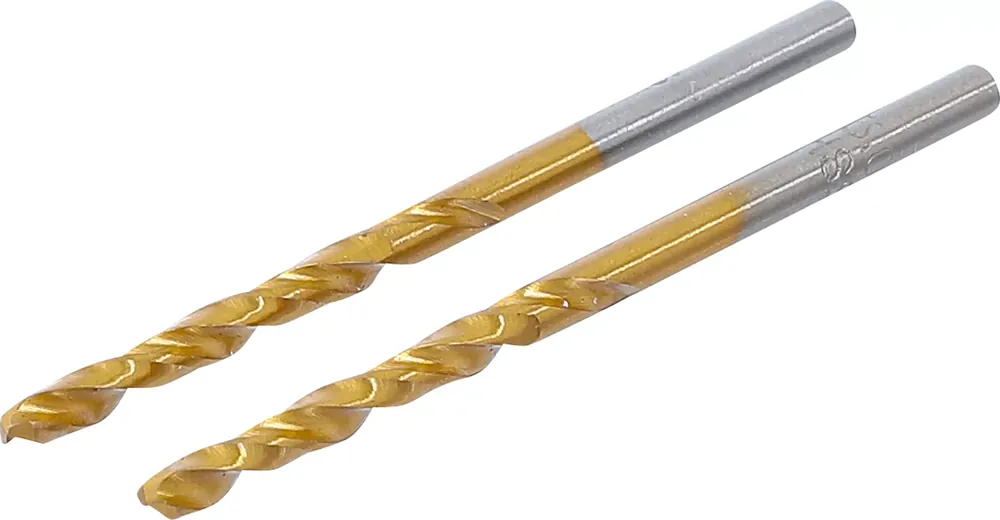 Neuheit BGS Spiralbohrer HSS-G titan-nitriert 3,0 mm 2-tlg.
