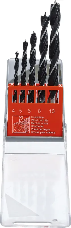Holzbohrer-Satz 4–10 mm 5-tlg. Schnäppchen