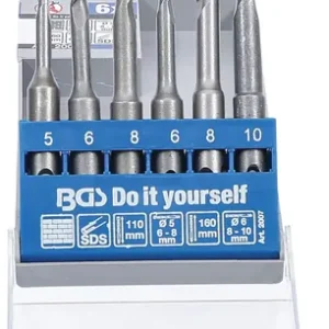 Bestseller Hammer-Bohrer-Satz SDS-Schaft 6-tlg. 5–10 mm Hartmetall