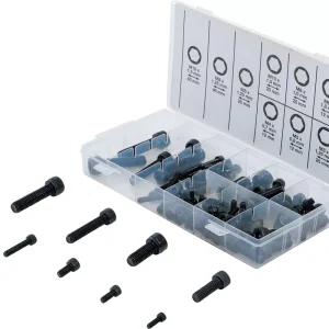 Zylinderschrauben-Sortiment mit Innensechskant 106-tlg. Saisonangebot