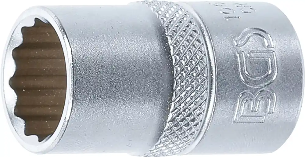 Begrenztes Angebot BGS Steckschlüssel-Einsatz Zwölfkant SW 15 mm, Antrieb Innenvierkant 12,5 mm (1/2")