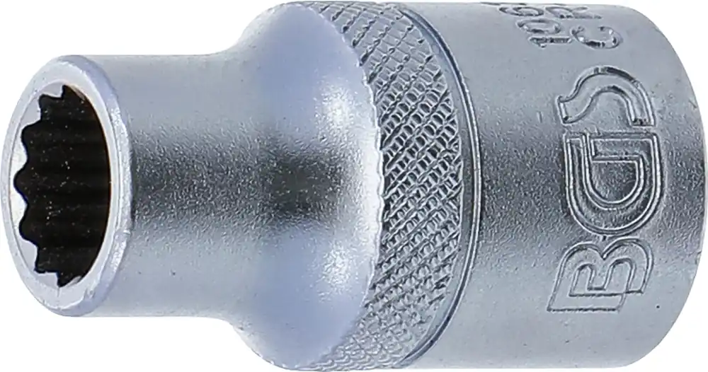 Neuheit BGS Steckschlüssel-Einsatz Zwölfkant 10 mm, Antrieb Innenvierkant 1/2 Zoll (12,5 mm)