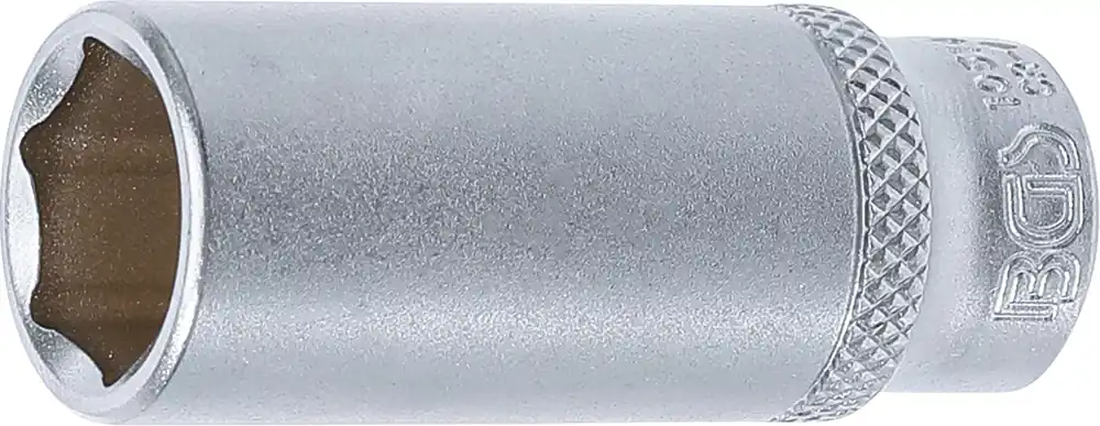 Finale Aktion BGS Steckschlüssel-Einsatz tief 14 mm Innenvierkant 6,3 mm (1/4 Zoll)
