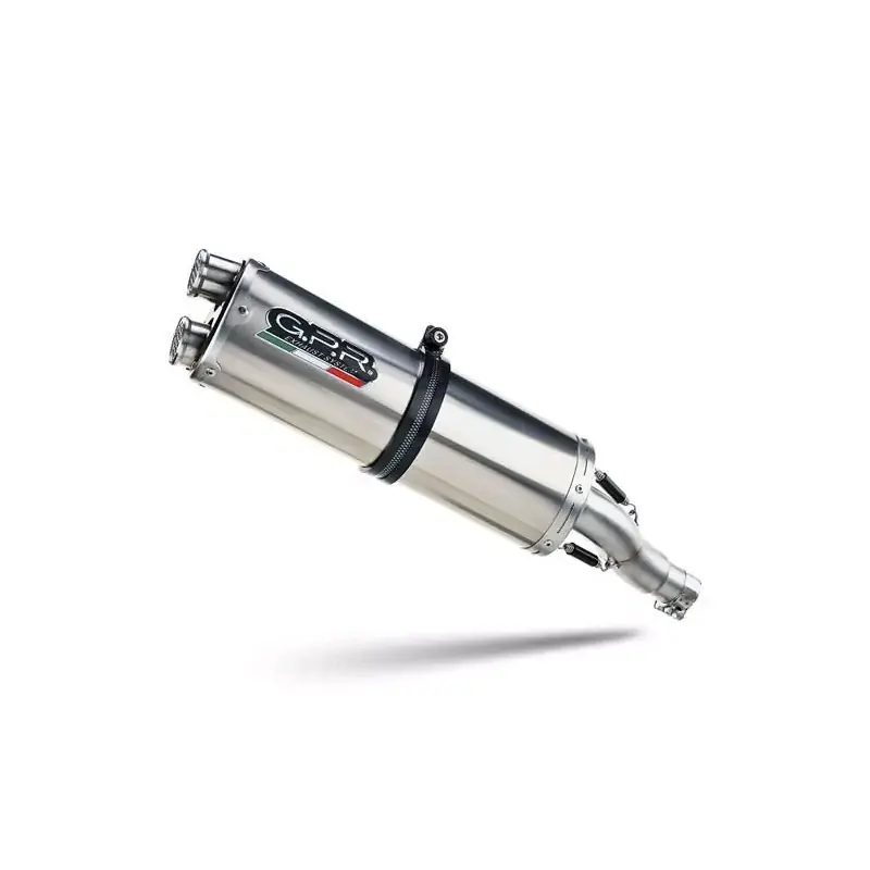 Begrenztes Angebot GPR Dual Inox Auspuff passend für Yamaha Tracer 9 2021-2024