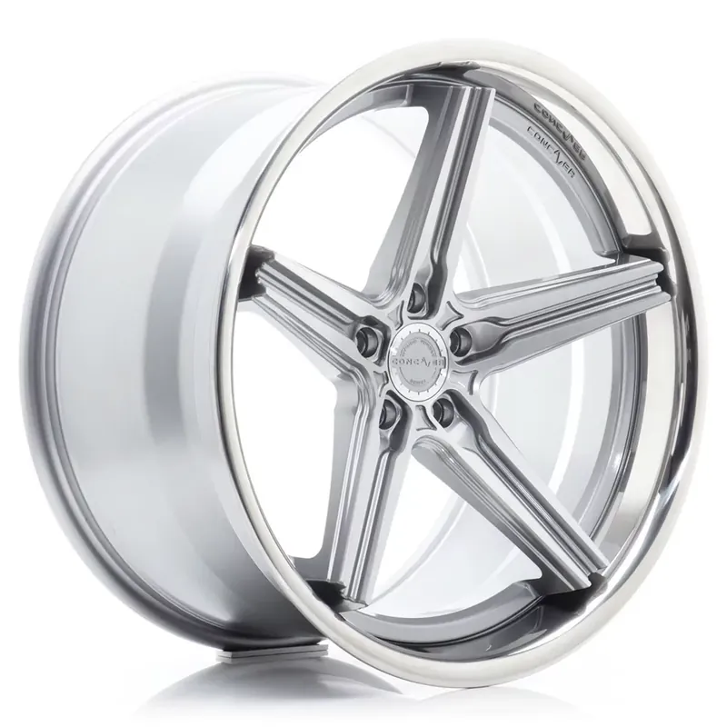 Direktkauf Concaver CVR9 20x10 ET45 5x120 Brushed Titanium Felge