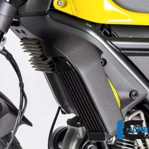 Ilmberger Carbon Wasserkühlerverkleidung links matt passend für Ducati Scrambler Finale Aktion