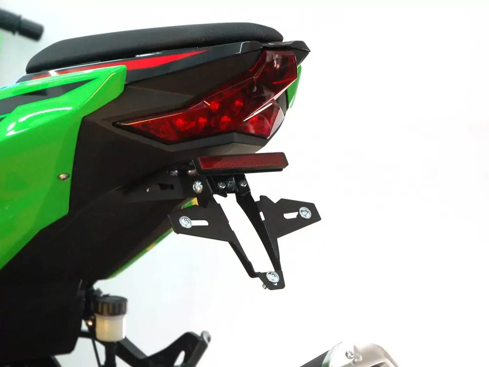 Kennzeichenhalter IQ4 passend für Kawasaki Ninja 500 Z500 (2024-2025) Letzte Chance