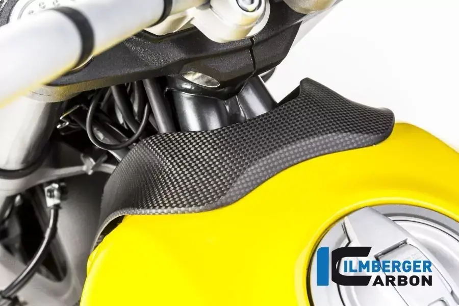 Preisknaller Ilmberger Carbon Obere Tankabdeckung matt passend für Ducati Scrambler