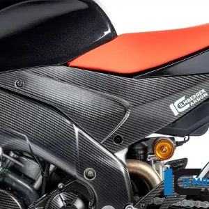 Ilmberger Carbon Seitendeckel links matt passend für Aprilia RSV4 / Tuono V4 2021- Nur Heute