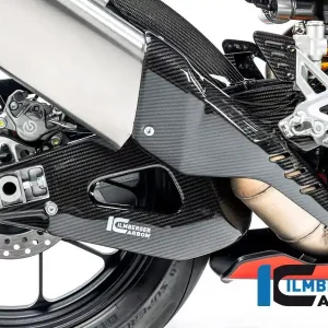 Neue Ware Ilmberger Carbon Schwingenabdeckung rechts glanz passend für Aprilia RSV4 / Tuono V4 2021-