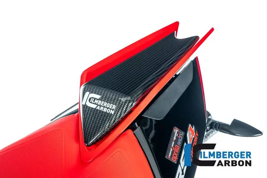 Ilmberger Carbon Soziussitzabdeckung glanz passend für Aprilia RSV4 / Tuono V4 2021- Ausverkauf