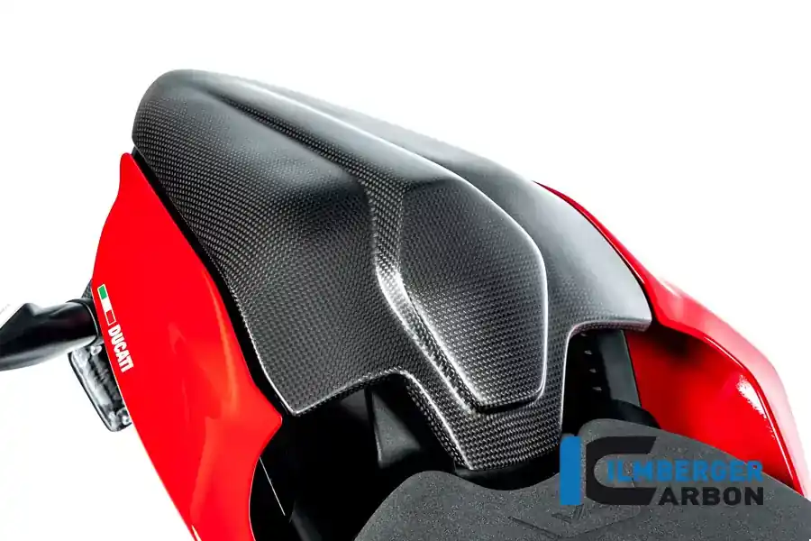 Highlight Ilmberger Carbon Sitzbankabdeckung matt passend für Ducati Streetfighter V4 V2 ab 2020