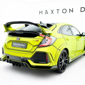 Versand Am Gleichen Tag Oberer Spoiler Cap V.1 passend für Honda Civic Type-R Mk10 / Mk10 Facelift