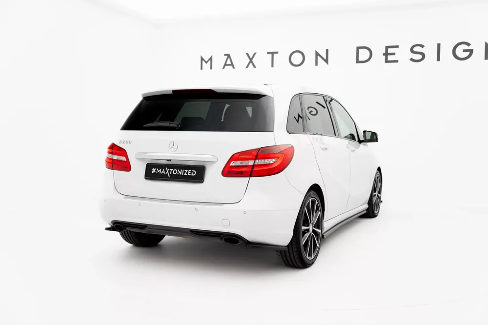 Meistverkauft Heck Ansatz Flaps Diffusor passend für Mercedes-Benz B W246