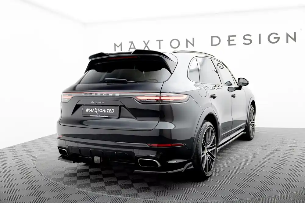 Heck Ansatz Flaps Diffusor passend für Porsche Cayenne Sport Design Mk3 Kracherpreis