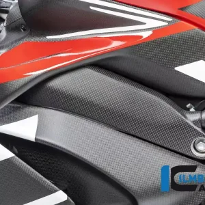 Must-Have Ilmberger Carbon Rahmenabdeckung links matt passend für Ducati Panigale V4 / V4 S ab 2018