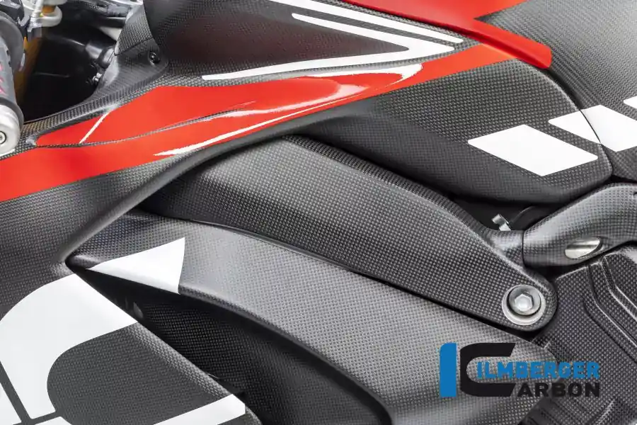 Must-Have Ilmberger Carbon Rahmenabdeckung links matt passend für Ducati Panigale V4 / V4 S ab 2018