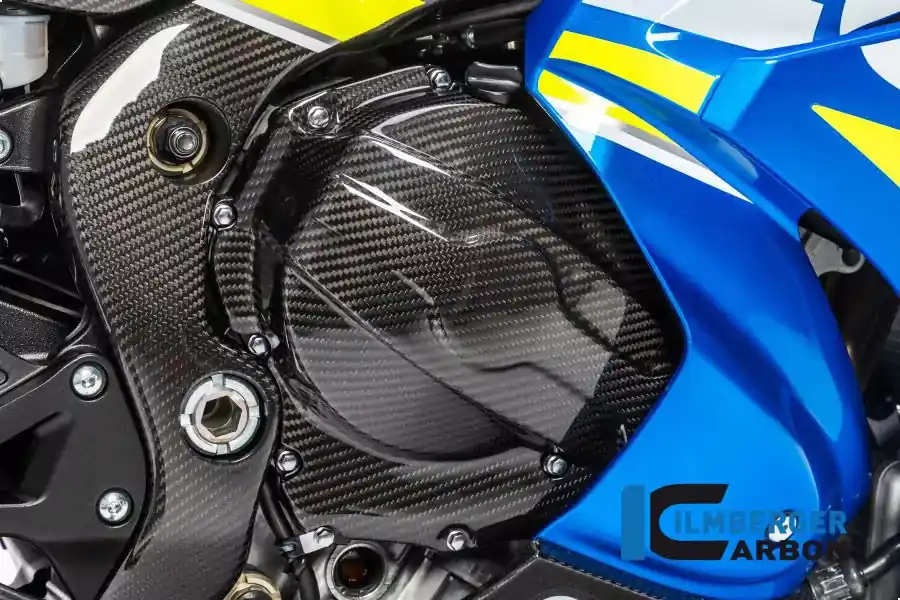 Ilmberger Carbon Kupplungsdeckelabdeckung passend für Suzuki GSX-R 1000 Ausverkauf