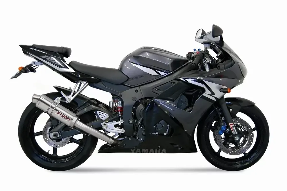 Nur Heute Storm by MIVV GP Endschalldämpfer passend für Yamaha YZF 600 R6 (2003–2005)