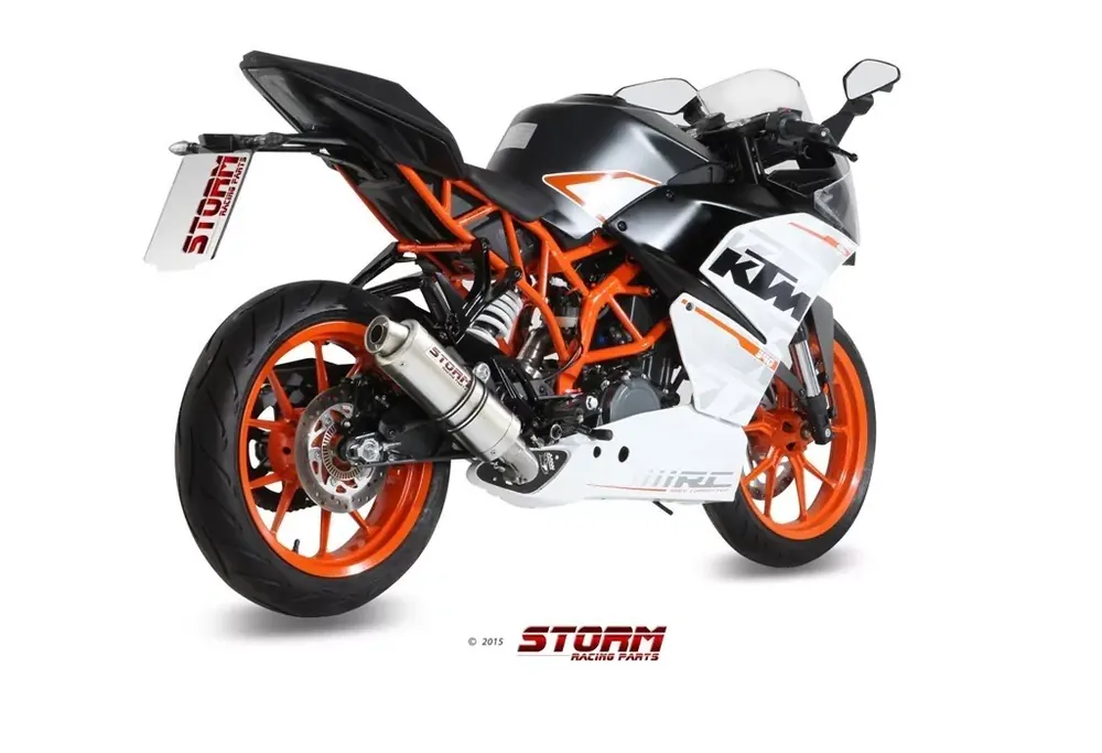 Saisonangebot Storm by MIVV GP Auspuffanlage passend für KTM RC 390 (2014–2016)