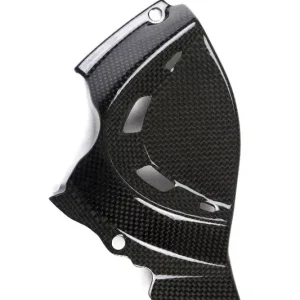 Heißes Angebot Ilmberger Carbon Ritzelabdeckung glanz passend für Ducati Monster 1200