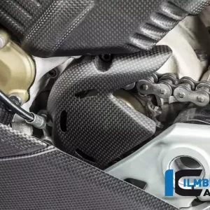 Ilmberger Carbon Ritzelabdeckung matt passend für Ducati Panigale V4 / V4S ab 2018 Nur Für Kurze Zeit
