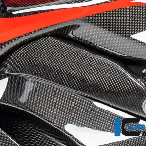 Sofort Bestellen Ilmberger Carbon Rahmenabdeckung links glanz passend für Ducati Panigale V4 / V4S ab 2018