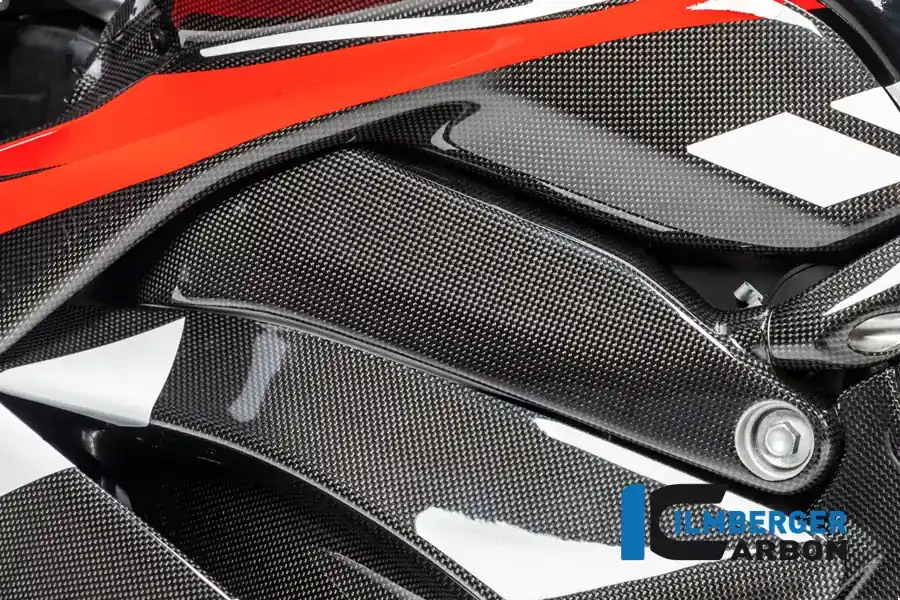 Sofort Bestellen Ilmberger Carbon Rahmenabdeckung links glanz passend für Ducati Panigale V4 / V4S ab 2018
