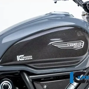 Ilmberger Carbon Tankabdeckung rechts glänzend passend für Ducati Scrambler 1100 Saisonangebot