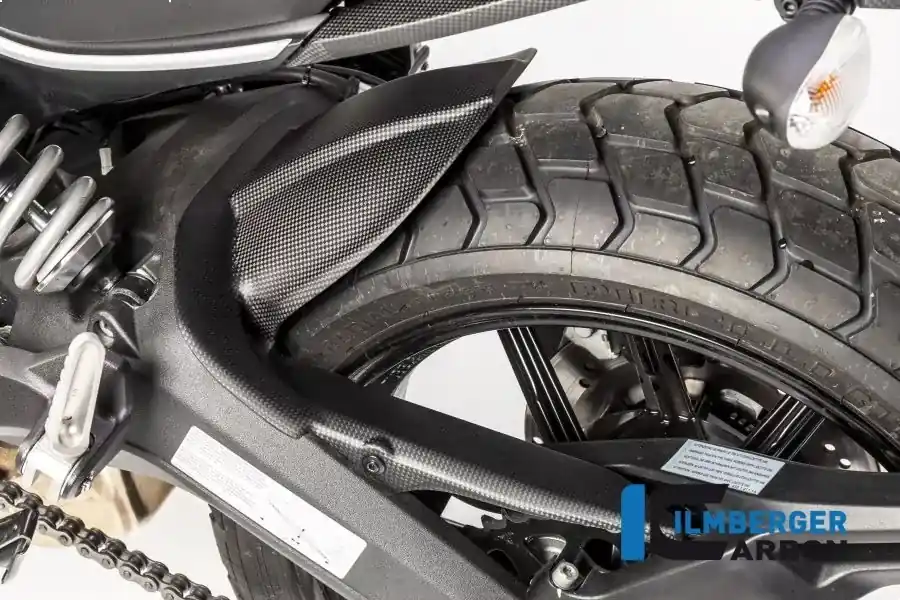 Ilmberger Carbon Kotflügel hinten matt passend für Ducati Scrambler Top-Angebot
