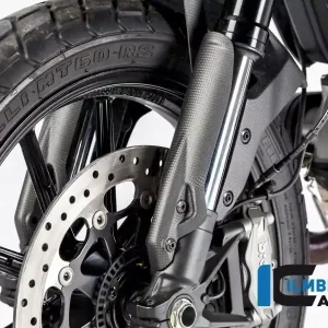 Ilmberger Carbon Standrohrcover links matt passend für Ducati Scrambler Kracherpreis