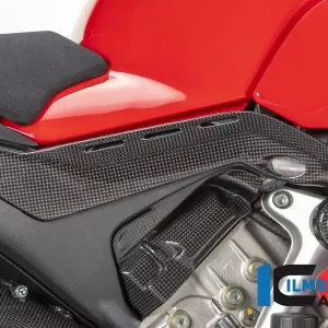 Online Kaufen Ilmberger Carbon Abdeckung Rahmenheck rechts glanz passend für Ducati Panigale V4