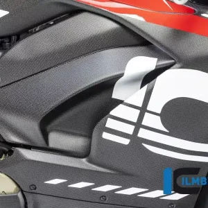 Ilmberger Carbon Abdeckung unterm Rahmen rechts matt passend für Ducati Panigale V4 / V4S ab 2018 Neu