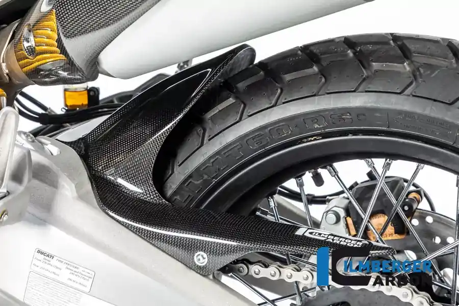 Letzte Chance Ilmberger Carbon Kotflügel hinten glanz passend für Ducati Scrambler 1100