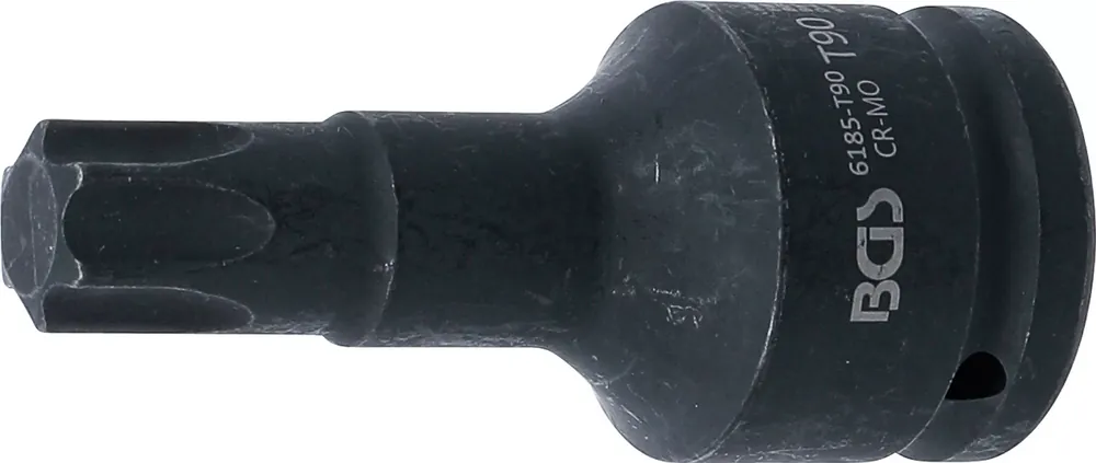 Zertifiziert BGS Kraft-Bit-Einsatz T90 T-Profil 100 mm 3/4 Zoll