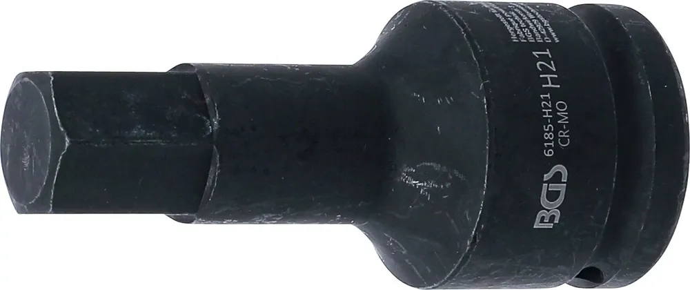 Abverkauf BGS Kraft-Bit-Einsatz 100 mm Innensechskant 21 mm