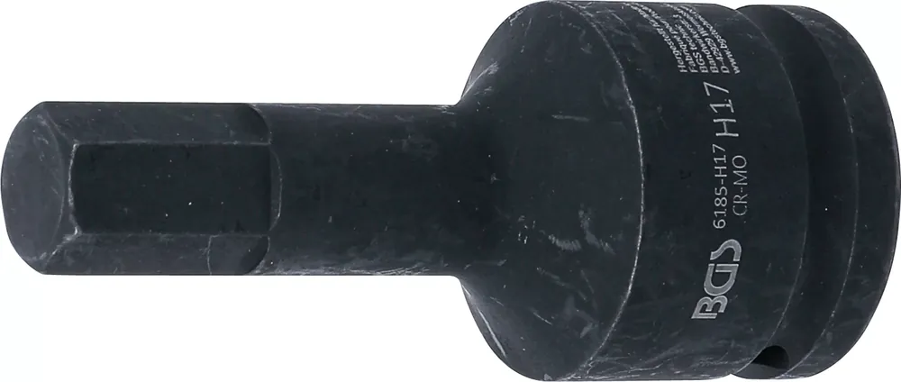 BGS Kraft-Bit-Einsatz 100 mm 3/4 Zoll Innenvierkant 20 mm Innensechskant 17 mm Sale
