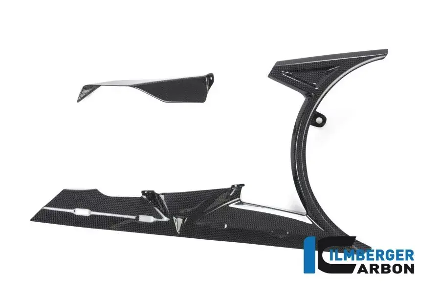Ilmberger Carbon Beltabdeckung (2-tlg.) glanz passend für Ducati XDiavel Wochenendangebot