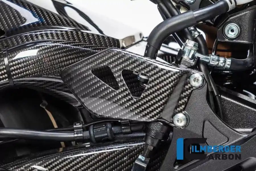 Sonderangebot Ilmberger Carbon Fersenschutz rechts passend für Suzuki GSX-R 1000 ab 2017