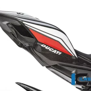 Ilmberger Carbon Untere Rahmenheckabdeckung glanz passend für Ducati Panigale V4/S/V4R Neu