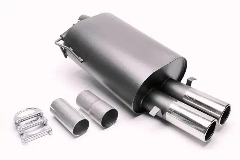 Begrenztes Angebot TA Technix Sportendschalldämpfer 2x76mm passend für BMW 5er Serie Limousine Typ E39