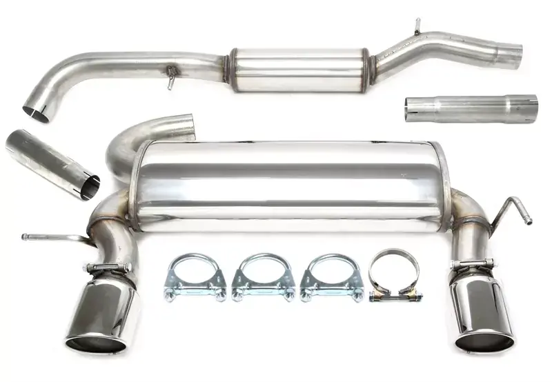 TA Technix Duplex Edelstahlanlage 1x100mm passend für Audi TT Coupe/Roadster Typ 8N Schneller Versand