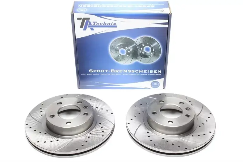 Jetzt Bestellen TA Technix Sport Bremsscheiben Satz Vorderachse passend für Opel Omega B