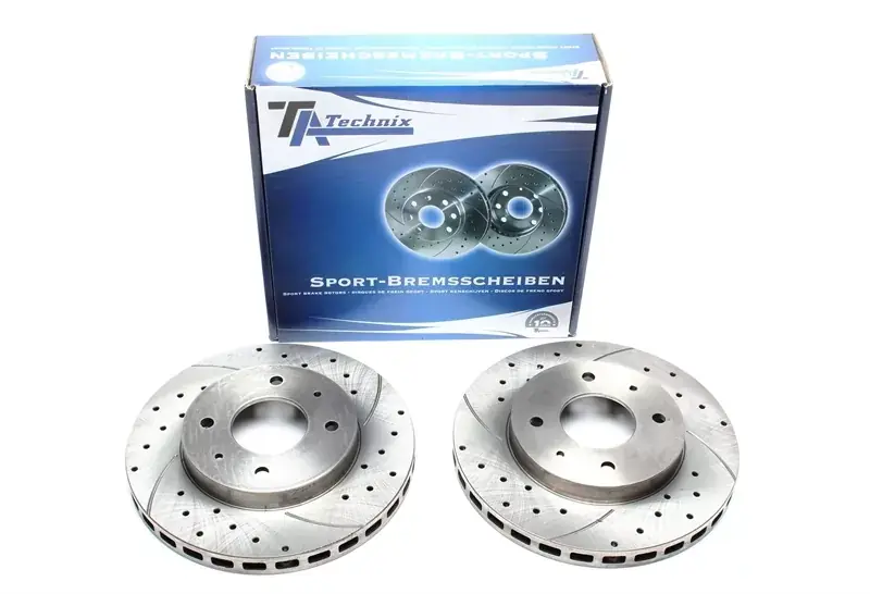 TA Technix Sport Bremsscheiben Satz Vorderachse passend für Mitsubishi Galant / Space Wagon / Tredia Online Kaufen